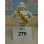 Cast Iron Hand Painted Michelin Man on Tyre