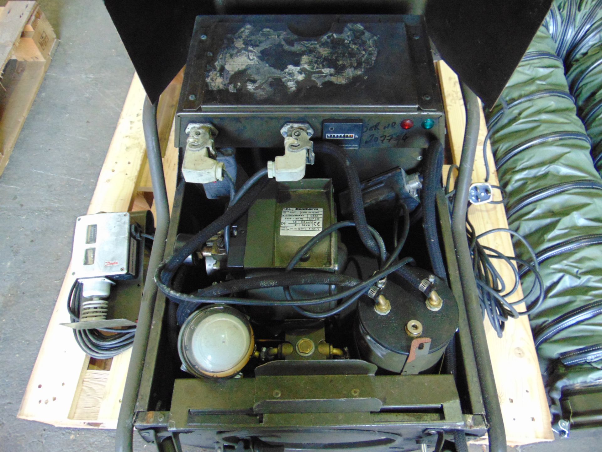 Dantherm VAM 15 portable workshop/building heater 240 volt c/w accessories as shown - Image 11 of 14