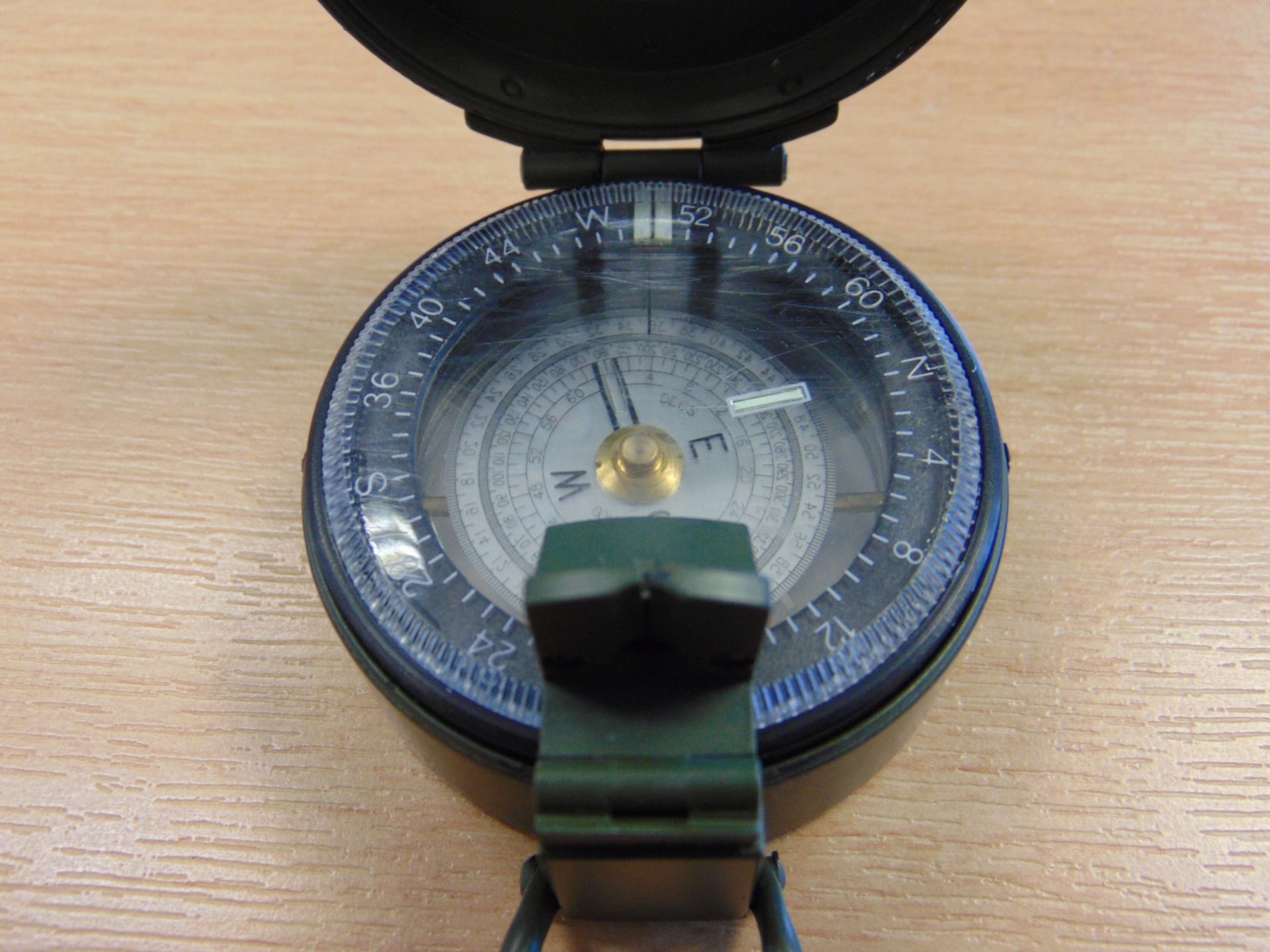 Francis barker British Army Prismatic Compass in Mils - Image 7 of 12