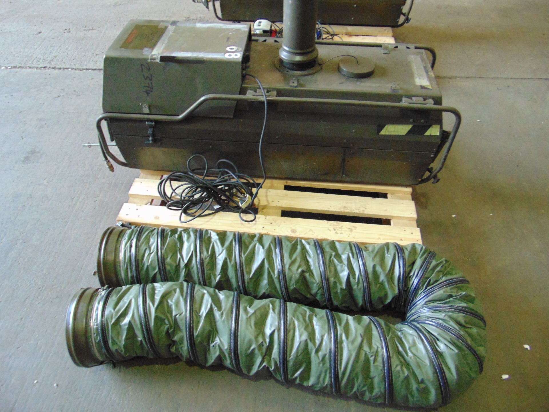 Dantherm VAM 15 portable workshop/building heater 240 volt c/w accessories as shown - Image 5 of 14