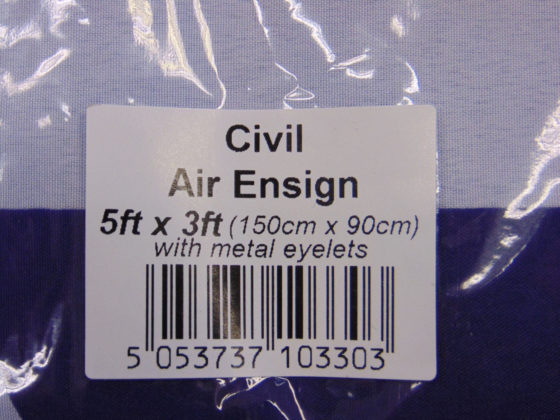 Civil Air Ensign Flag - 5ft x 3ft with Metal Eyelets - Image 4 of 4