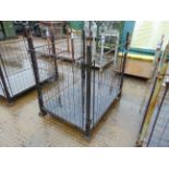 Steel Stacking Stillage with removeable sides and corner posts