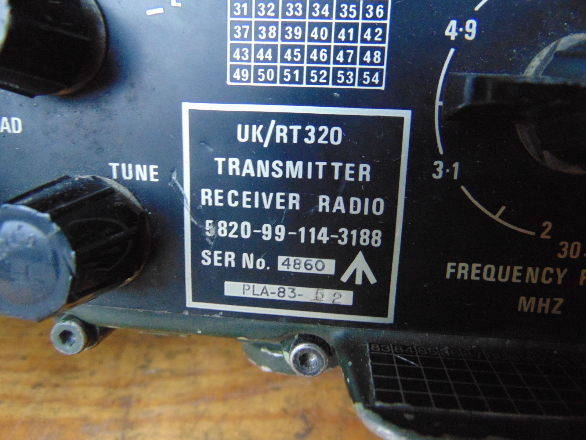 2 x Clansman UKRT 320 HF Transmitter Receivers - Image 6 of 6