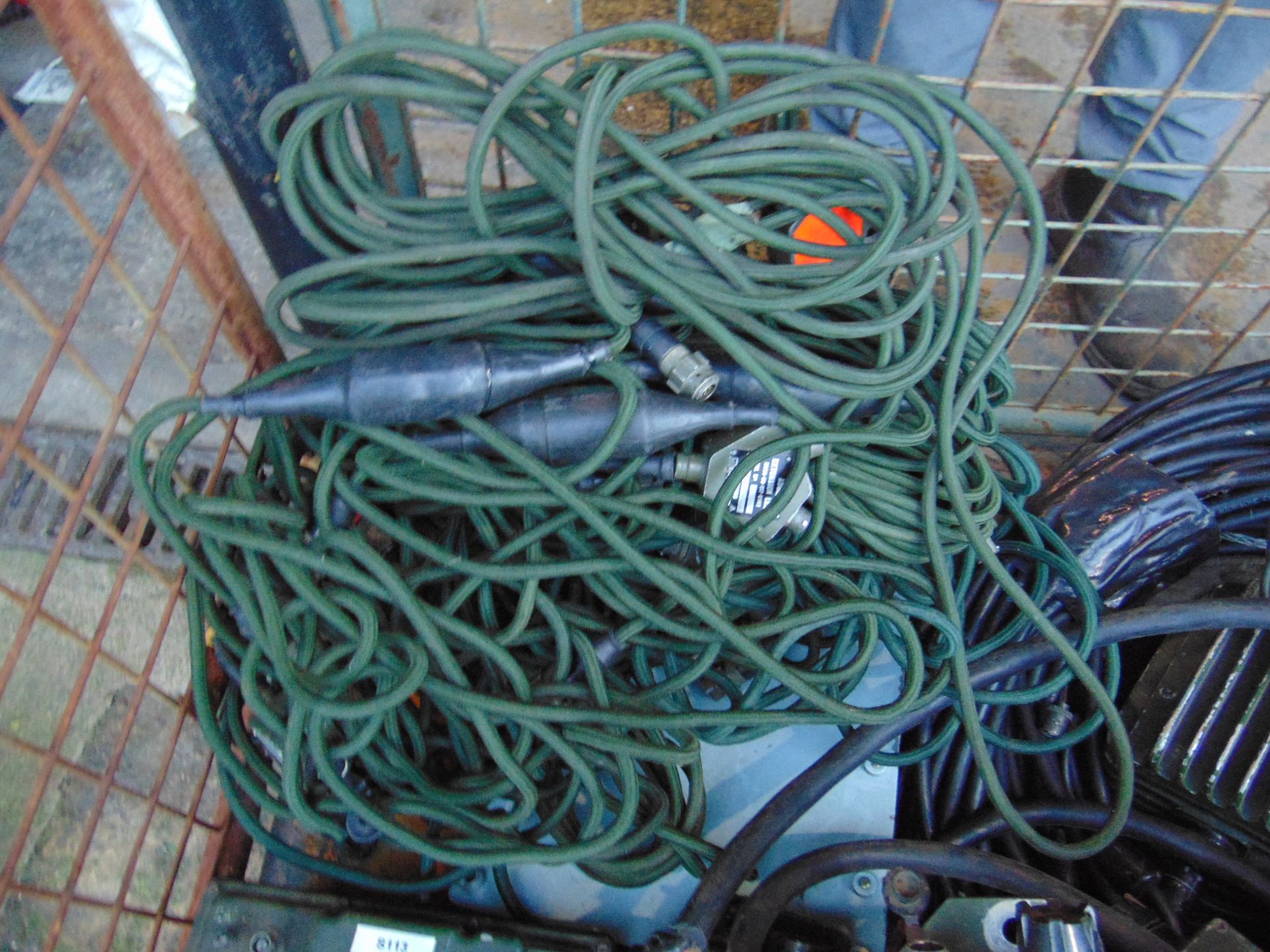 Stillage of Clansman Radio Equipment inc Headsets, Cable Antenna kits Ect - Image 5 of 7