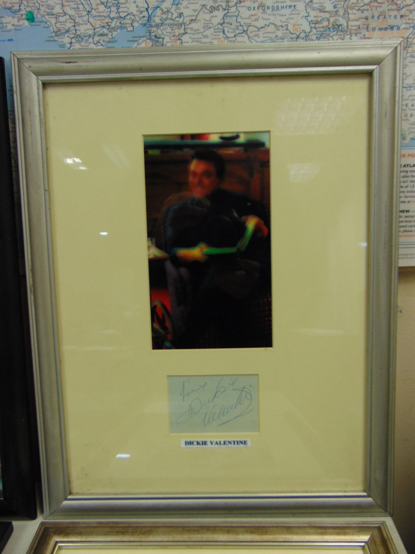 5 x Framed Photos W/ Signatures inc Depeche Mode, Dickie Valentine ect. - Image 3 of 9