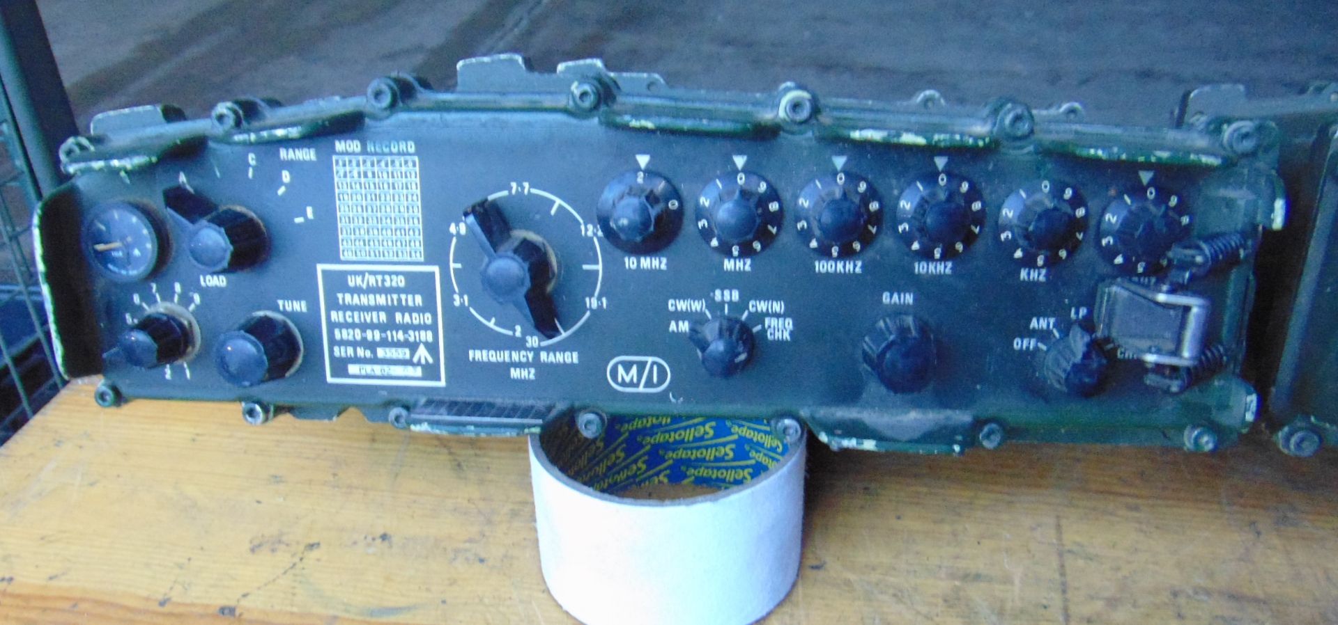 2 x Clansman UKRT 320 HF Transmitter Receivers - Image 7 of 7