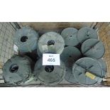 17 x D10 CABLE Reels & Cable