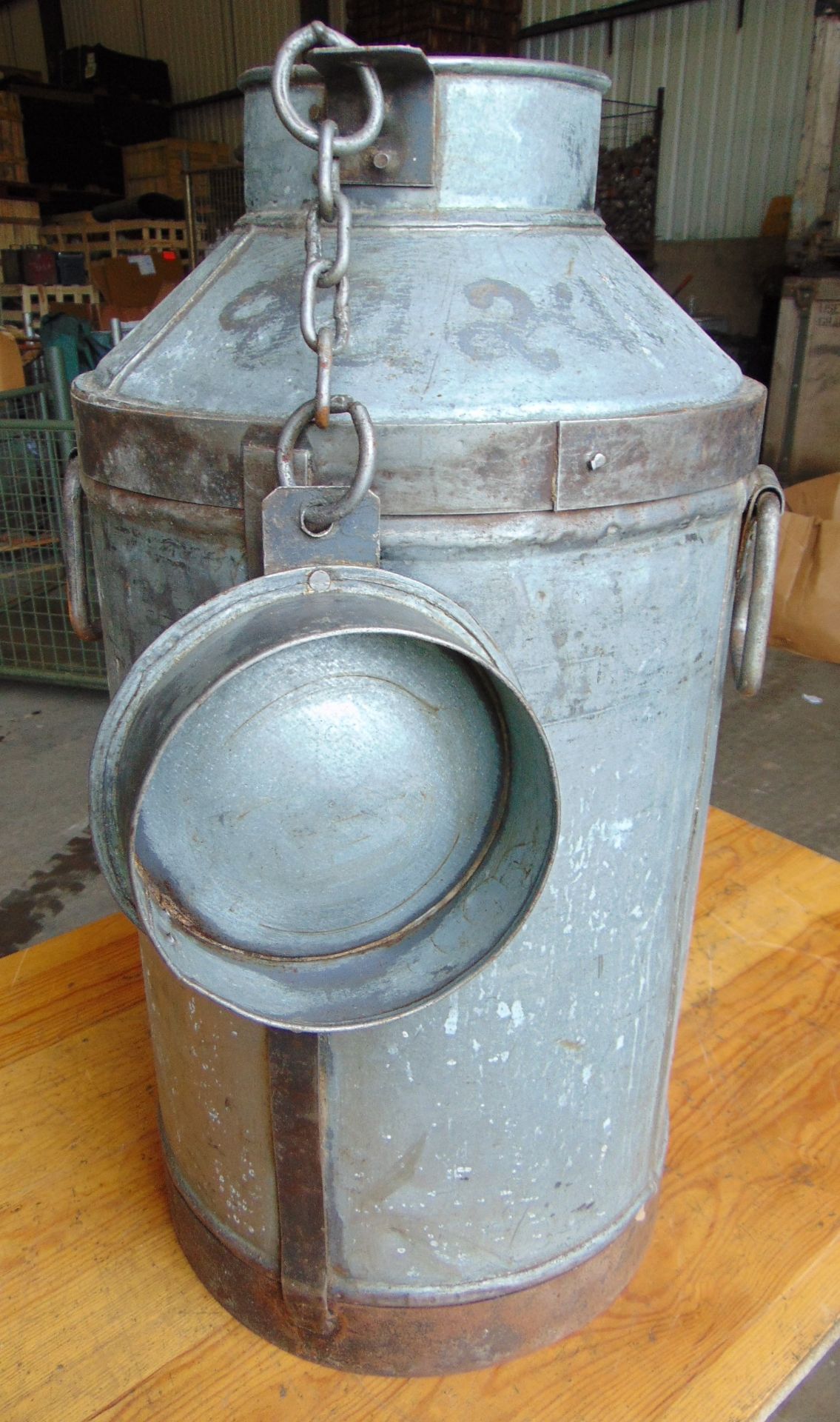 Handmade Galvanized Antique Milk Churn - Ideal Garden Decor / Planter - Image 7 of 12