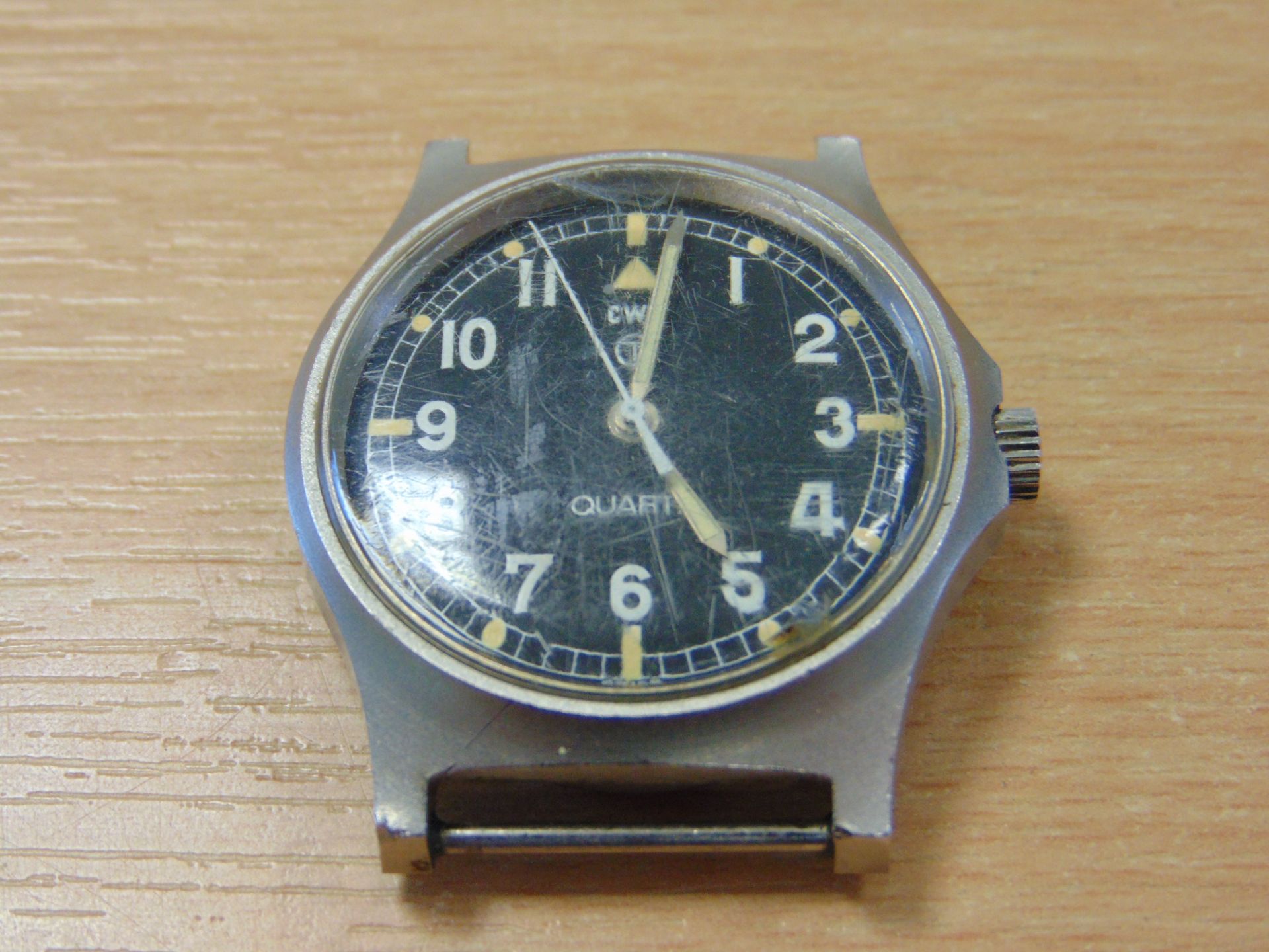 Very Rare CWC G10 British Army Fat Boy Service Watch Date 1980 - Image 3 of 4