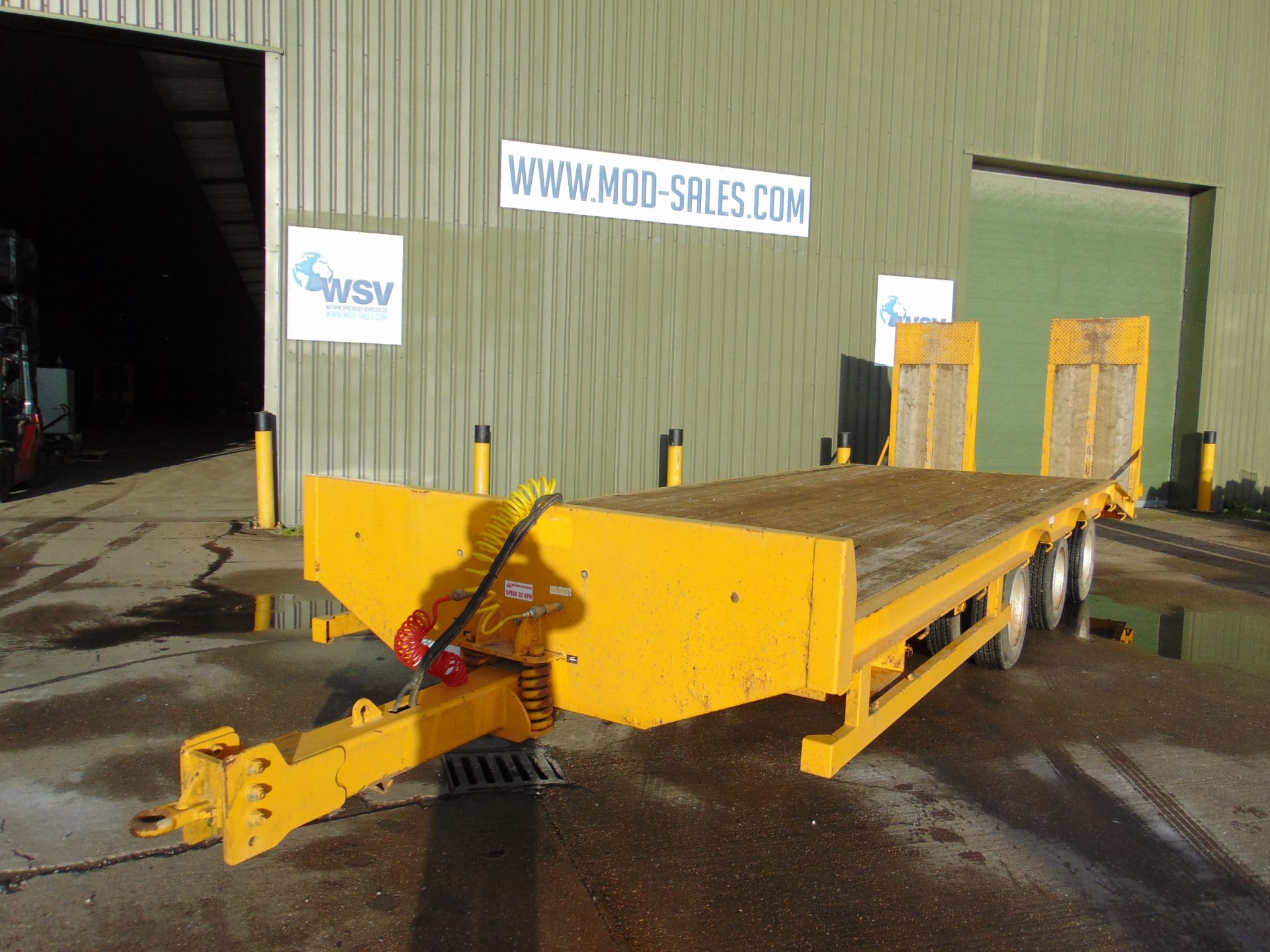 McCauley 3 Axle Low Loader Agricultural Trailer - Image 3 of 29
