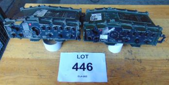 2 x Clansman UKRT 320 HF Transmitter Receivers