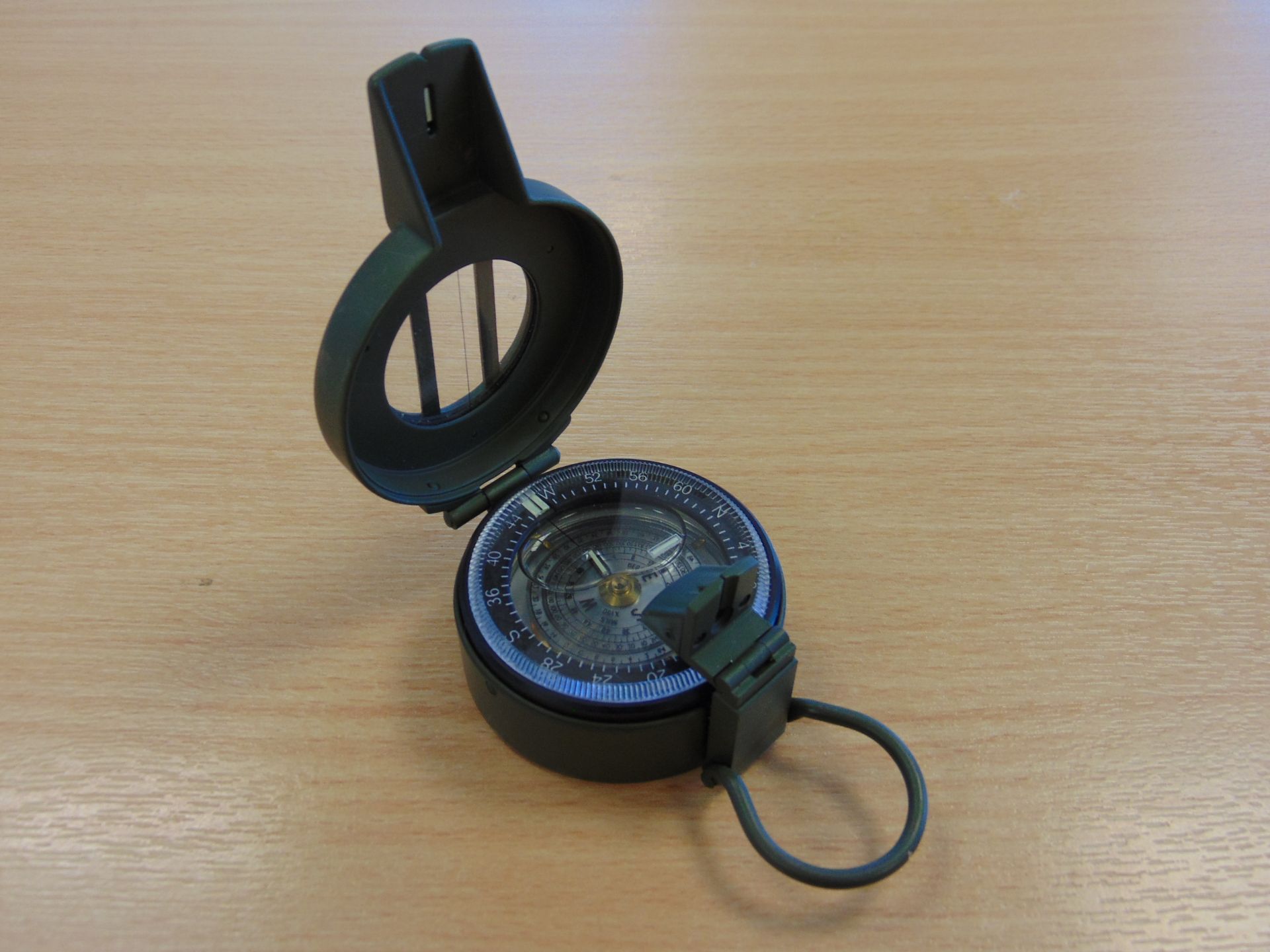 Unissued Francis barker British Army Prismatic Compass * W/ Bubble * - Image 2 of 13