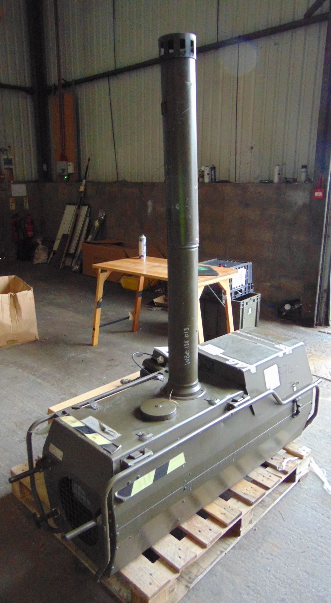 MoD Reserve Stock Dantherm VAM 15 Portable Workshop/ Building Heater 240 Volt c/w Accessories - Image 8 of 17