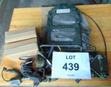 Clansman UKRT 351 Transmitter receiver C/W 2 New Batteries & Kit as shown.