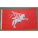 Pegasus Airborne Military Flag - 5ft x 3ft with metal eyelets