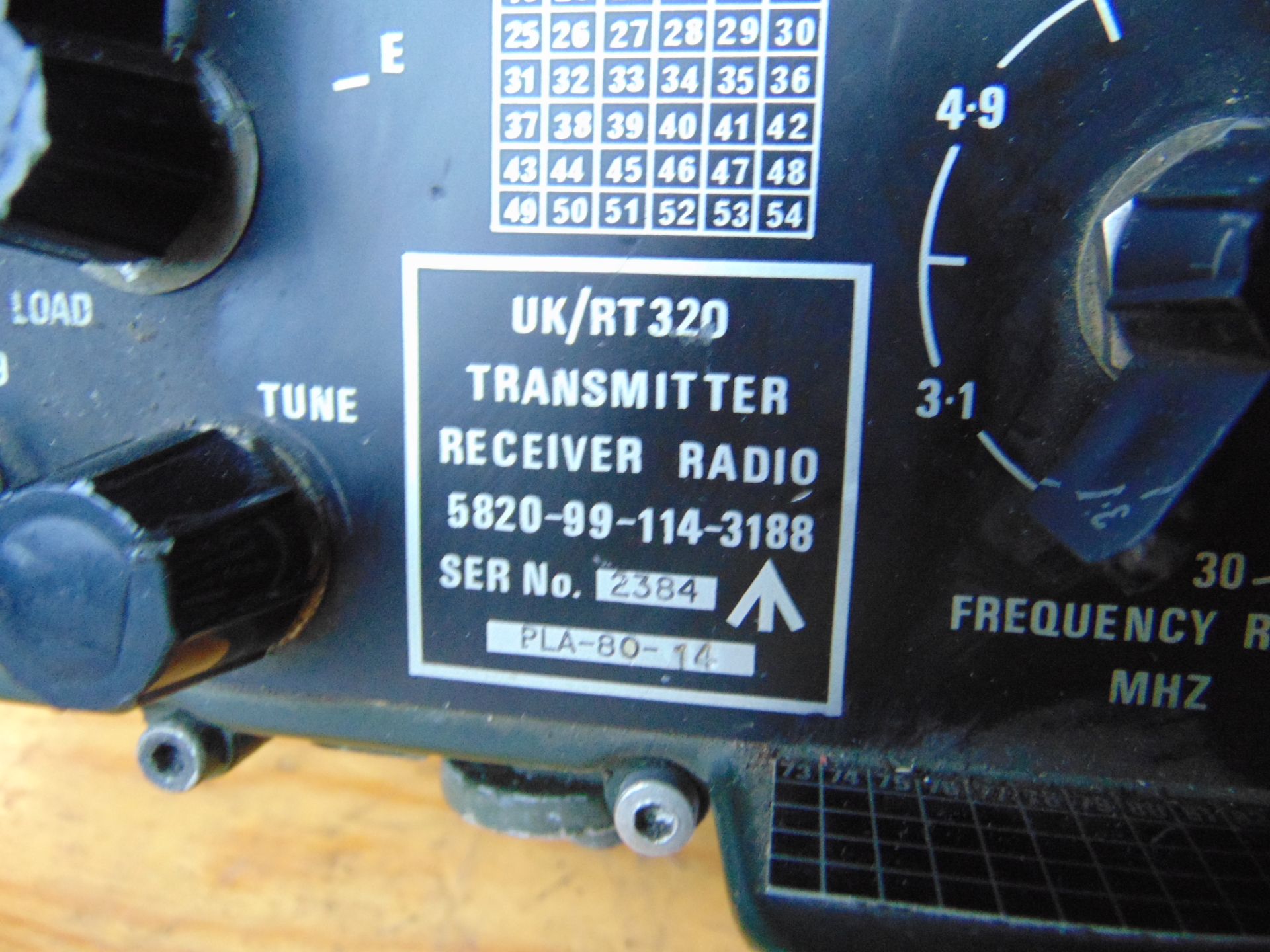 2 x Clansman UKRT 320 HF Transmitter Receivers - Image 5 of 6