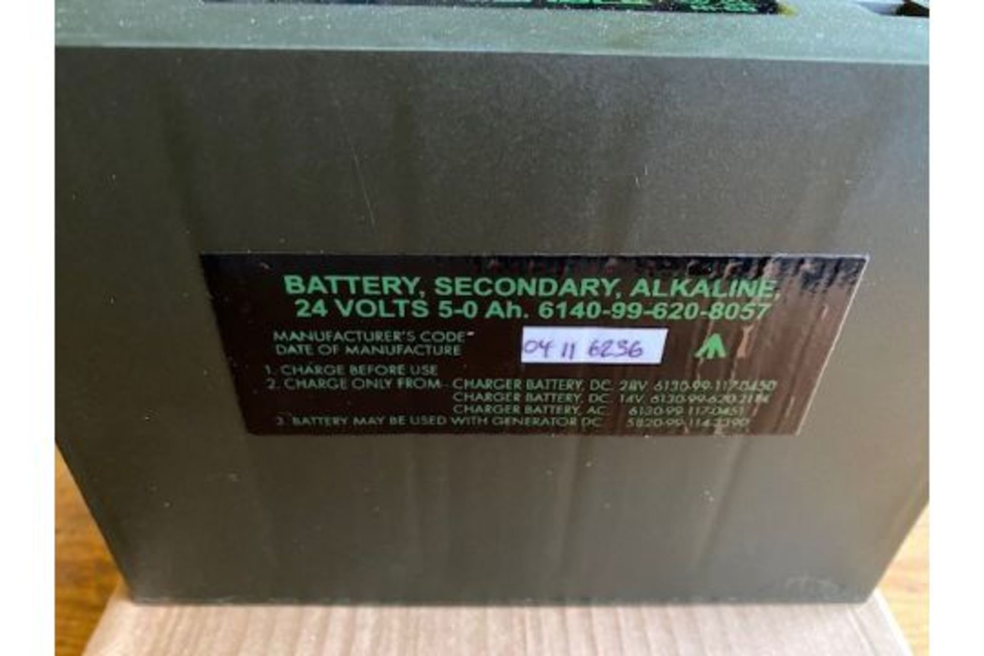 2 x New Unissued Clansman 24 Volt Rechargeable Radio Battery - Image 5 of 5
