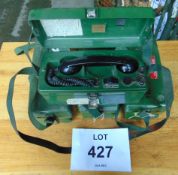 4 x UK PTC 405 Field Telephone Sets