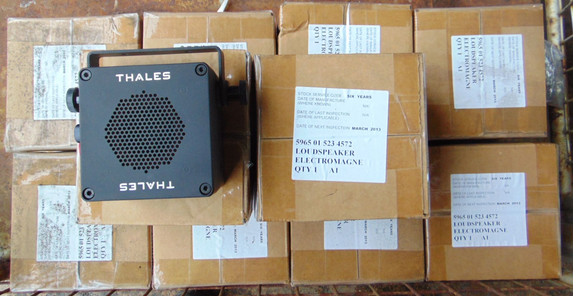 10 x New Unissued Thales loud Speakers Amplifier Units in Original Packaging - Image 2 of 6