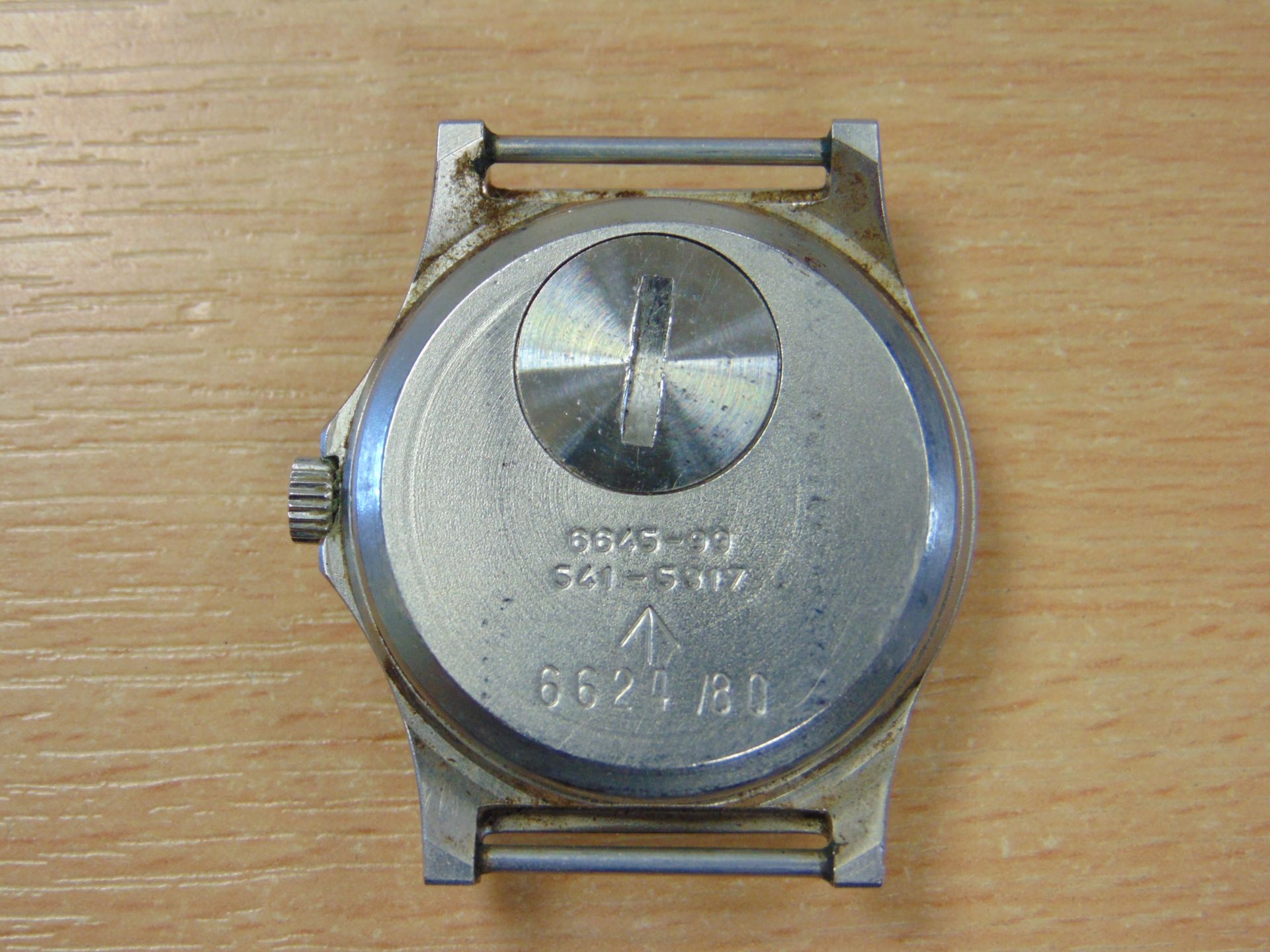 Very Rare CWC G10 British Army Fat Boy Service Watch Date 1980 - Image 4 of 4