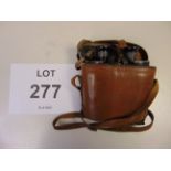 Nice Original Pair of NIFE 6 x 30 Binoculars in Original Leather Case