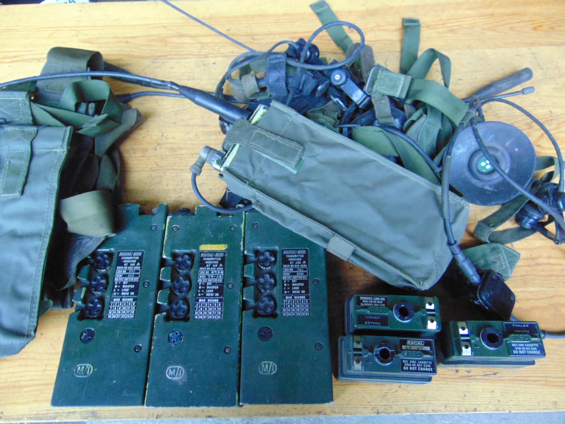 4 x UK / RT 349 Transmitter Receiver Complete as shown - Image 4 of 6