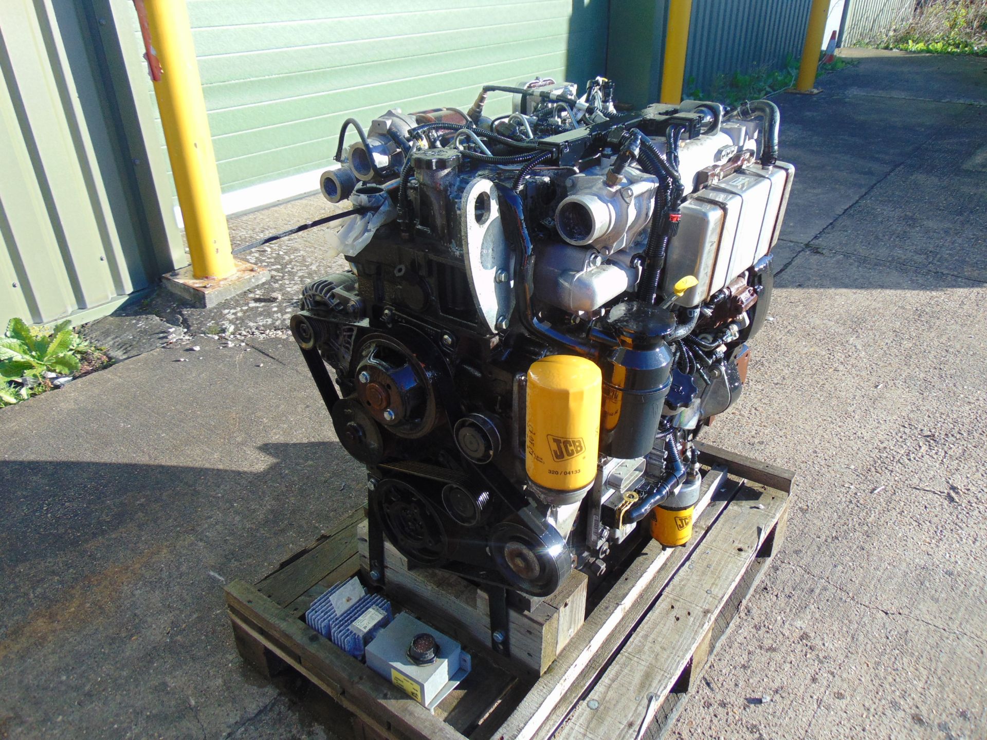 Perkins 4 Cylinder Turbo Diesel Engine for JCB as shown - Image 16 of 17