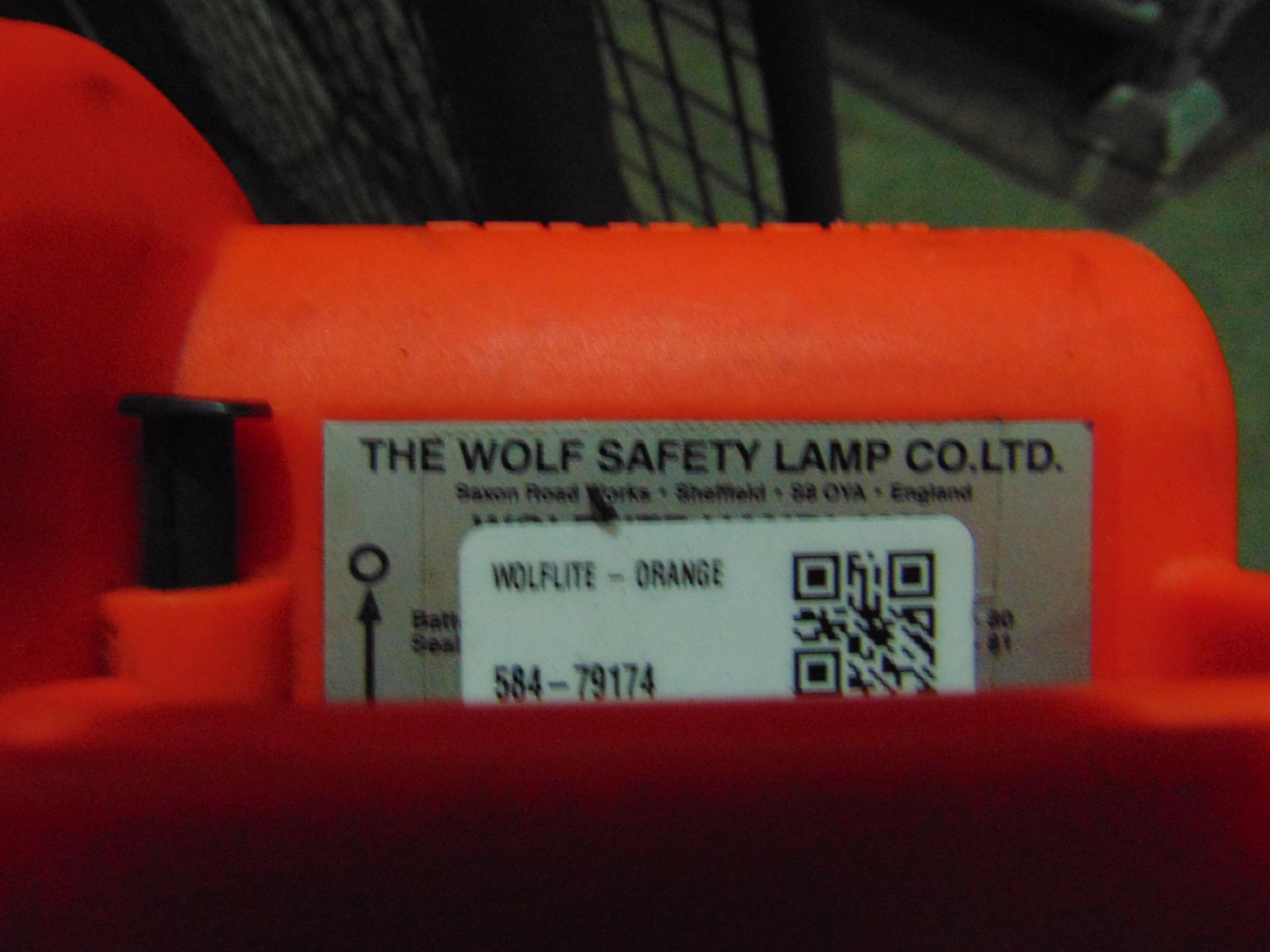Orange Wolf Safety Lamps x 6 C/W Charger Base - Image 7 of 7