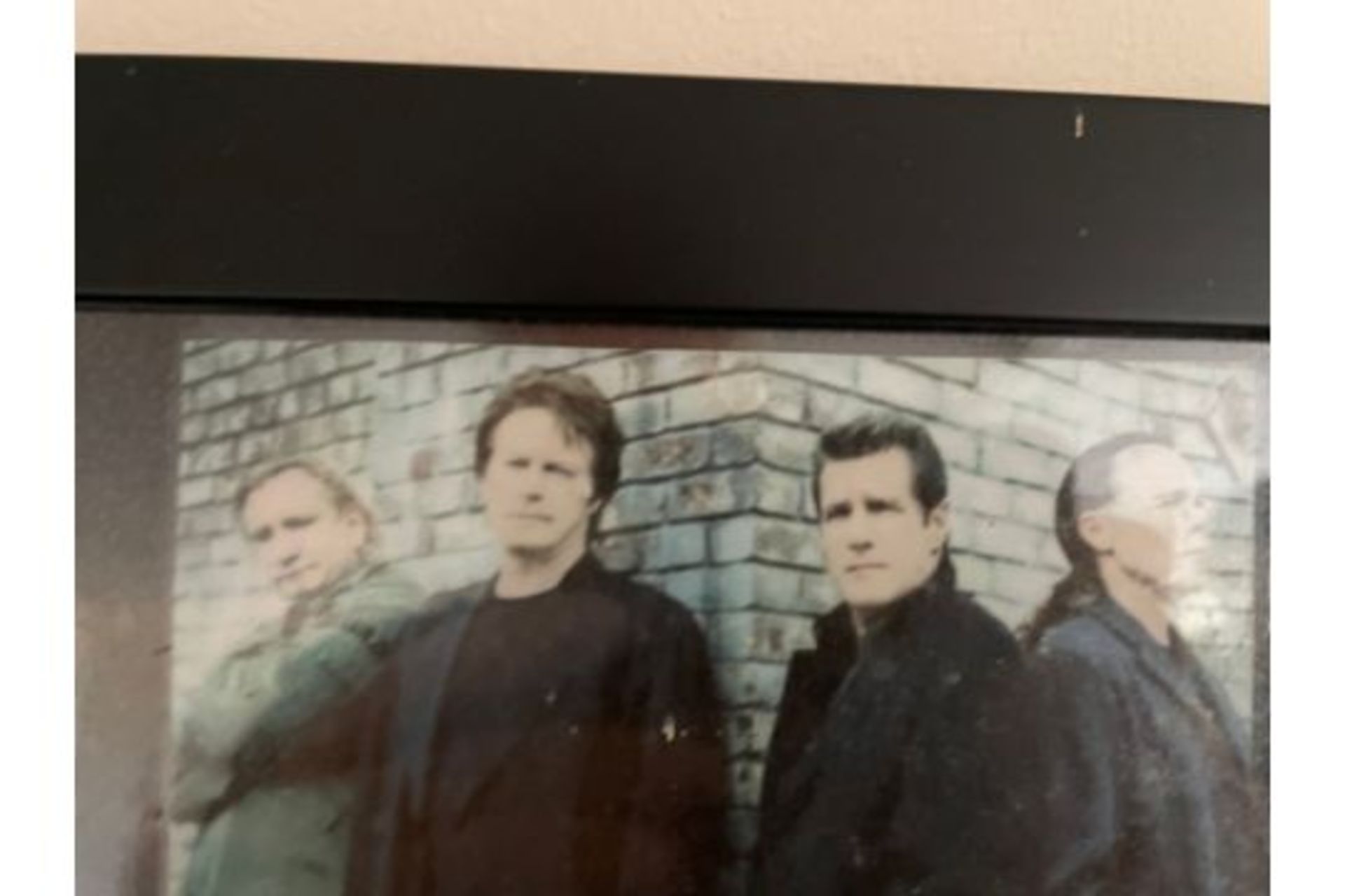 Very Rare Large Signed Framed Phots of the Eagles in Concert - Image 6 of 10