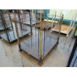 Steel Stacking Stillage with removeable sides and corner posts