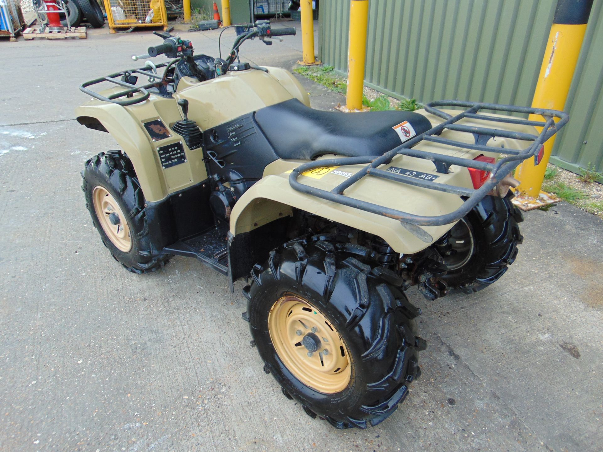 Recent Release Military Specification Yamaha Grizzly 450 4 x 4 ATV Quad Bike - Image 5 of 15