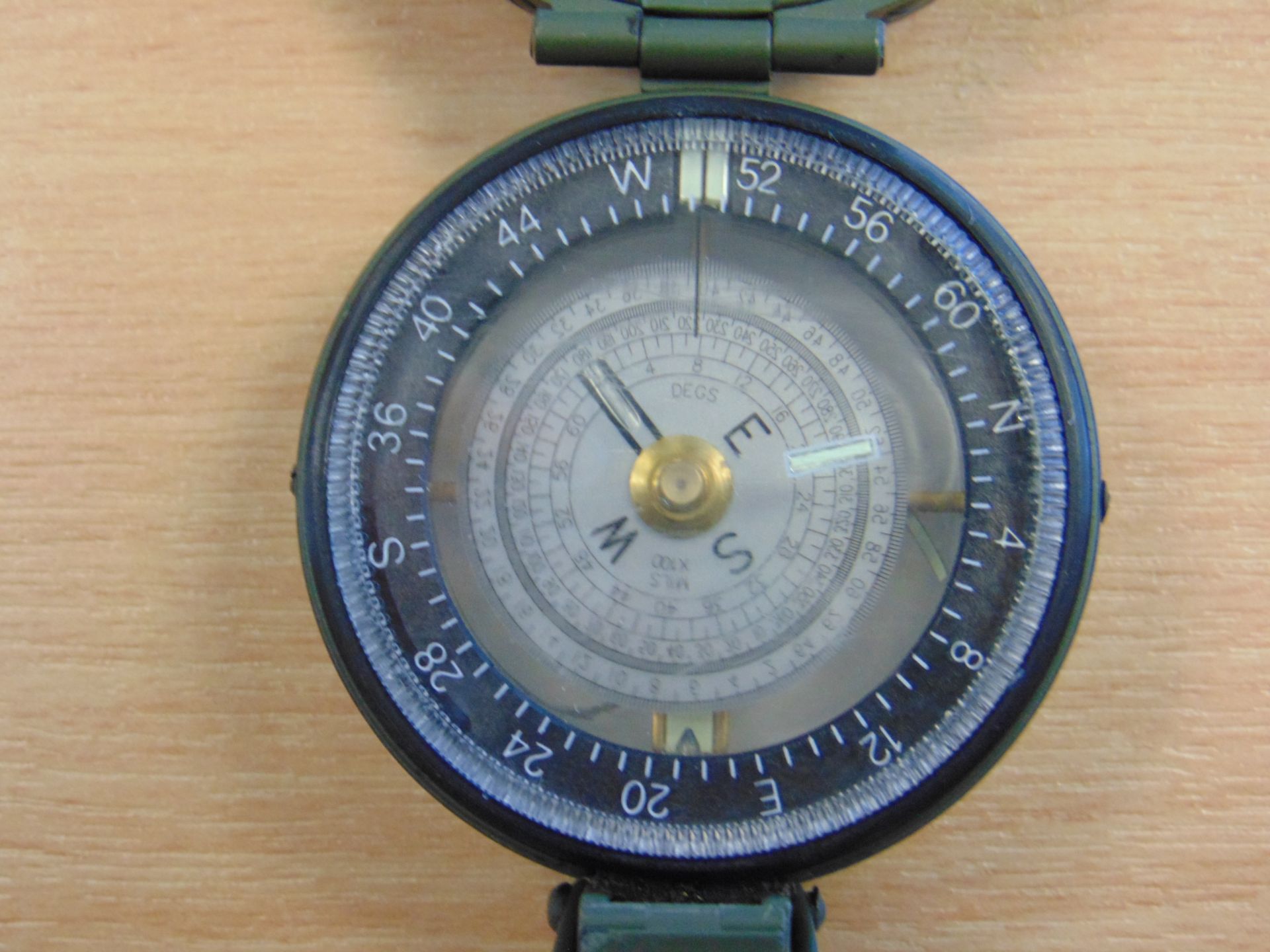 Francis barker British Army Prismatic Compass in Mils - Image 5 of 12