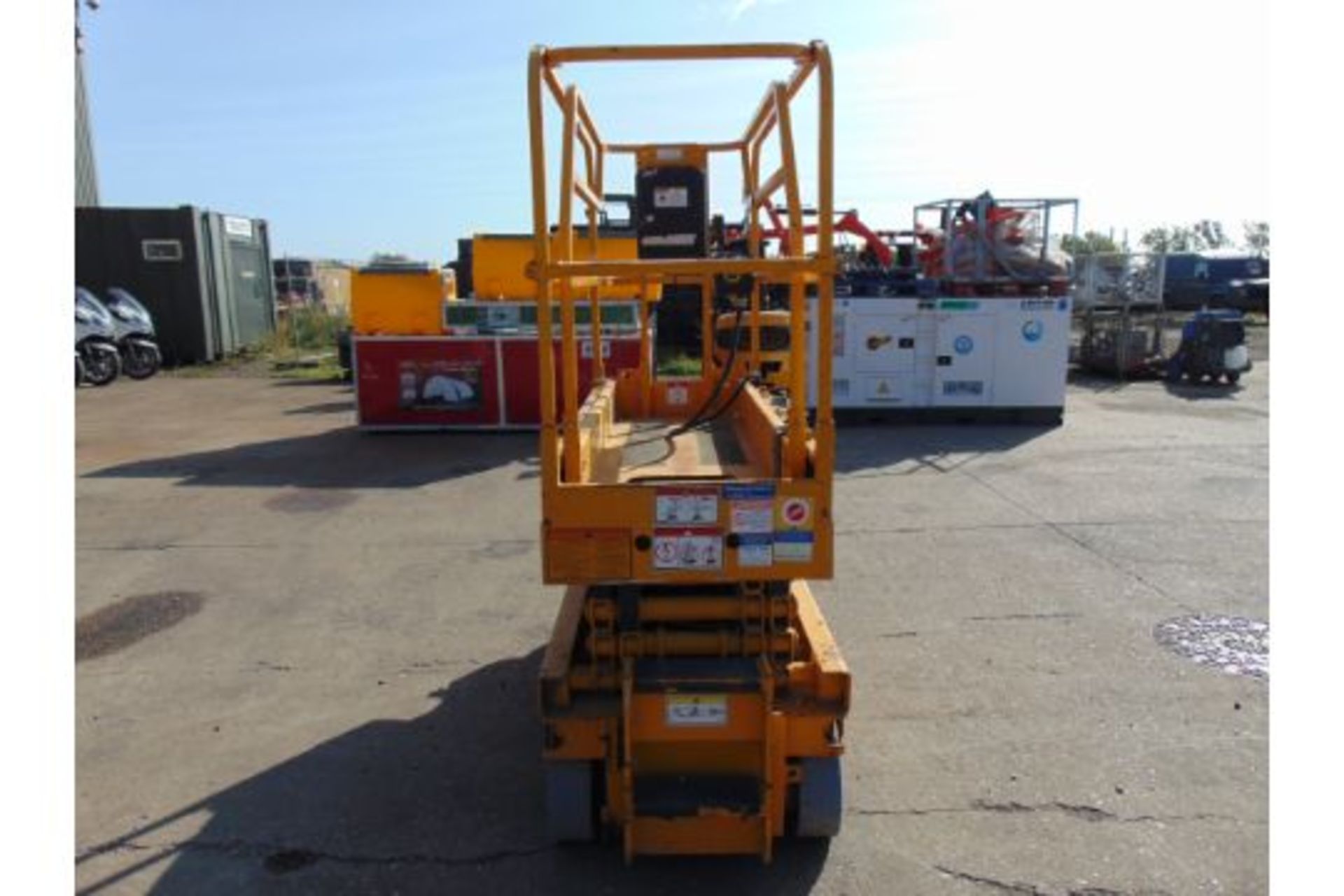 Haulotte Optimin 8 Electric Scissor Lift Access Platform - Image 3 of 14