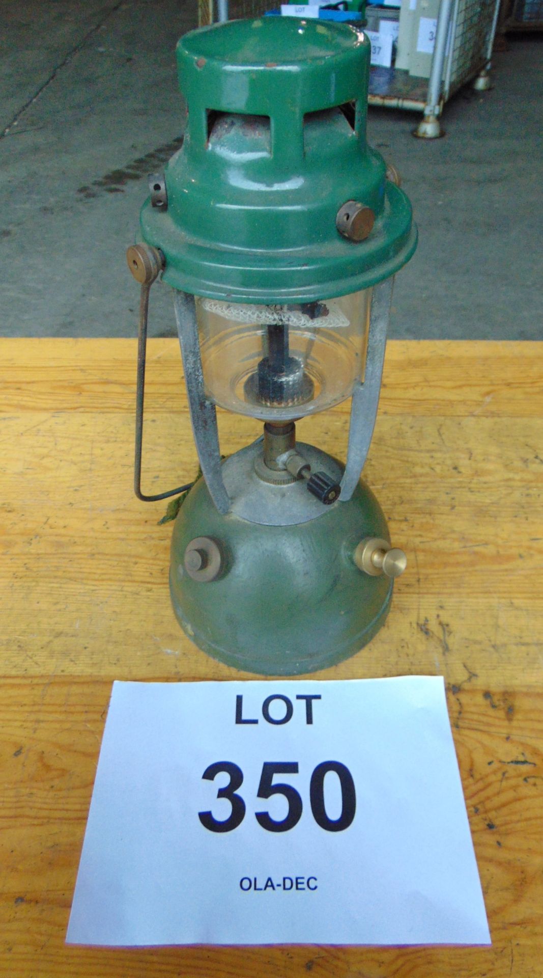 You are bidding on Vapalux British Army Tilley Lamp