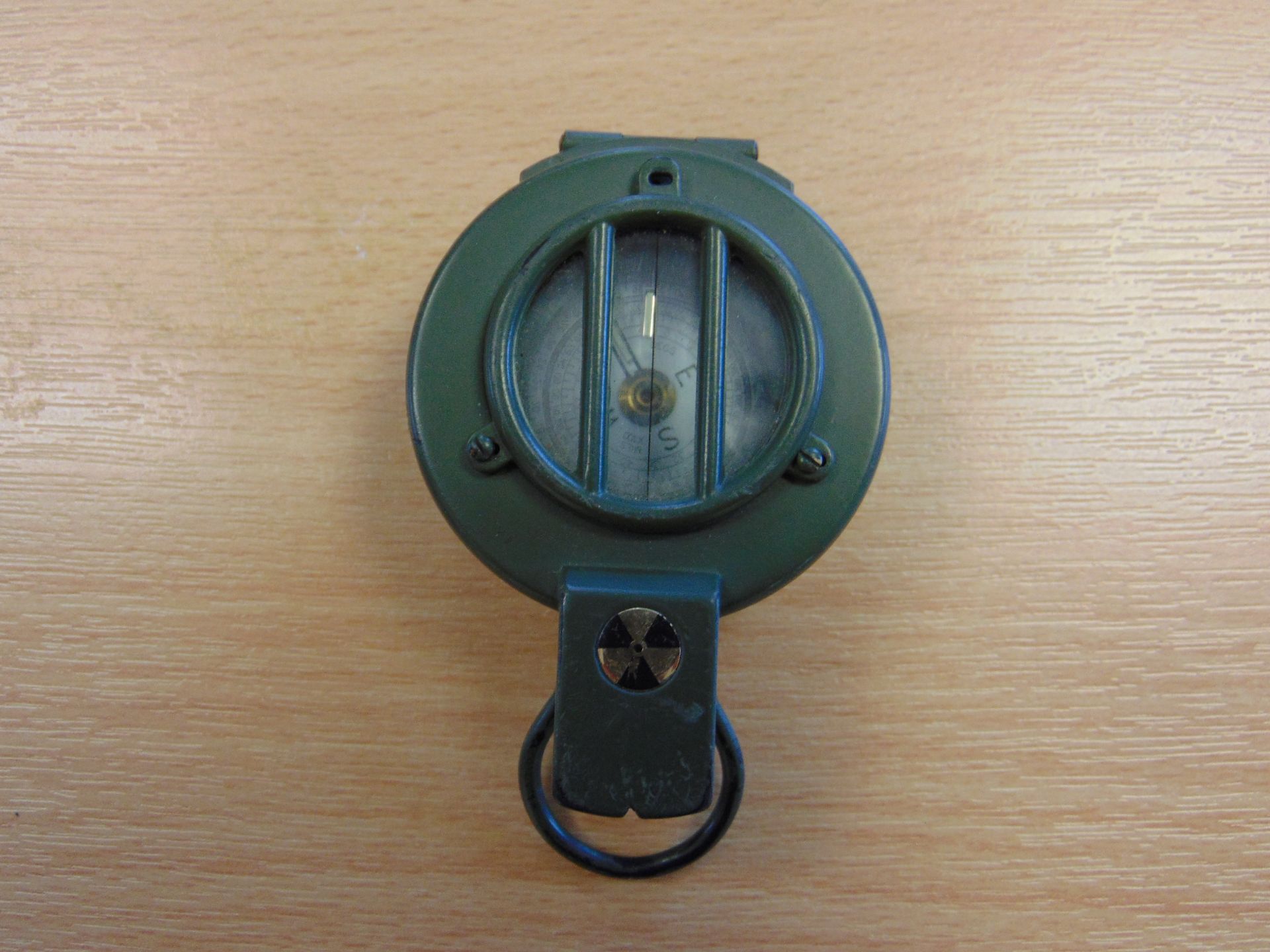 Francis Barker British Army Prismatic Compass in Mils - Image 13 of 13