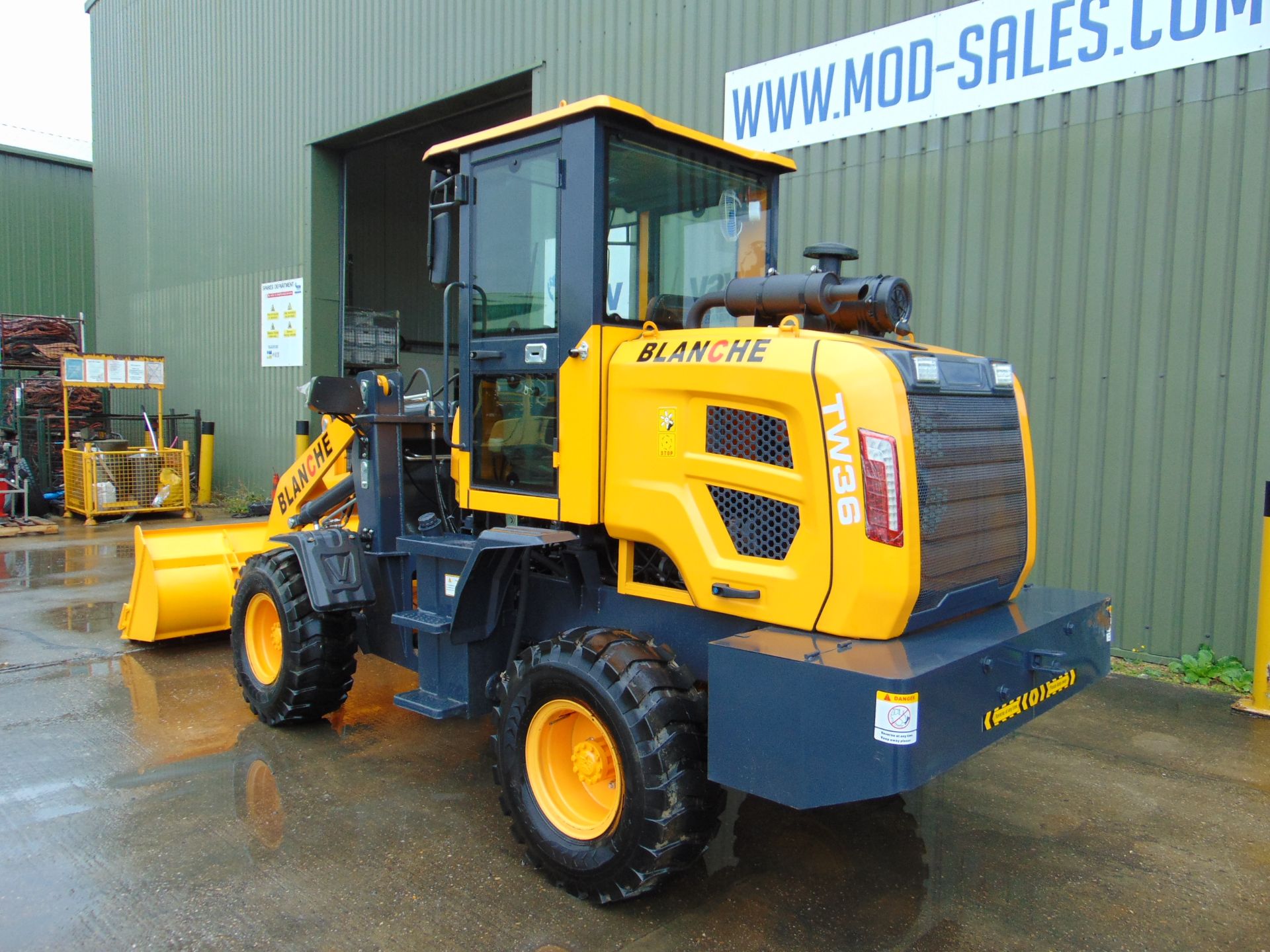 2023 Blanche TW36 Articulated Pivot Steer Wheeled Loading Shovel New and Unused - Image 8 of 33