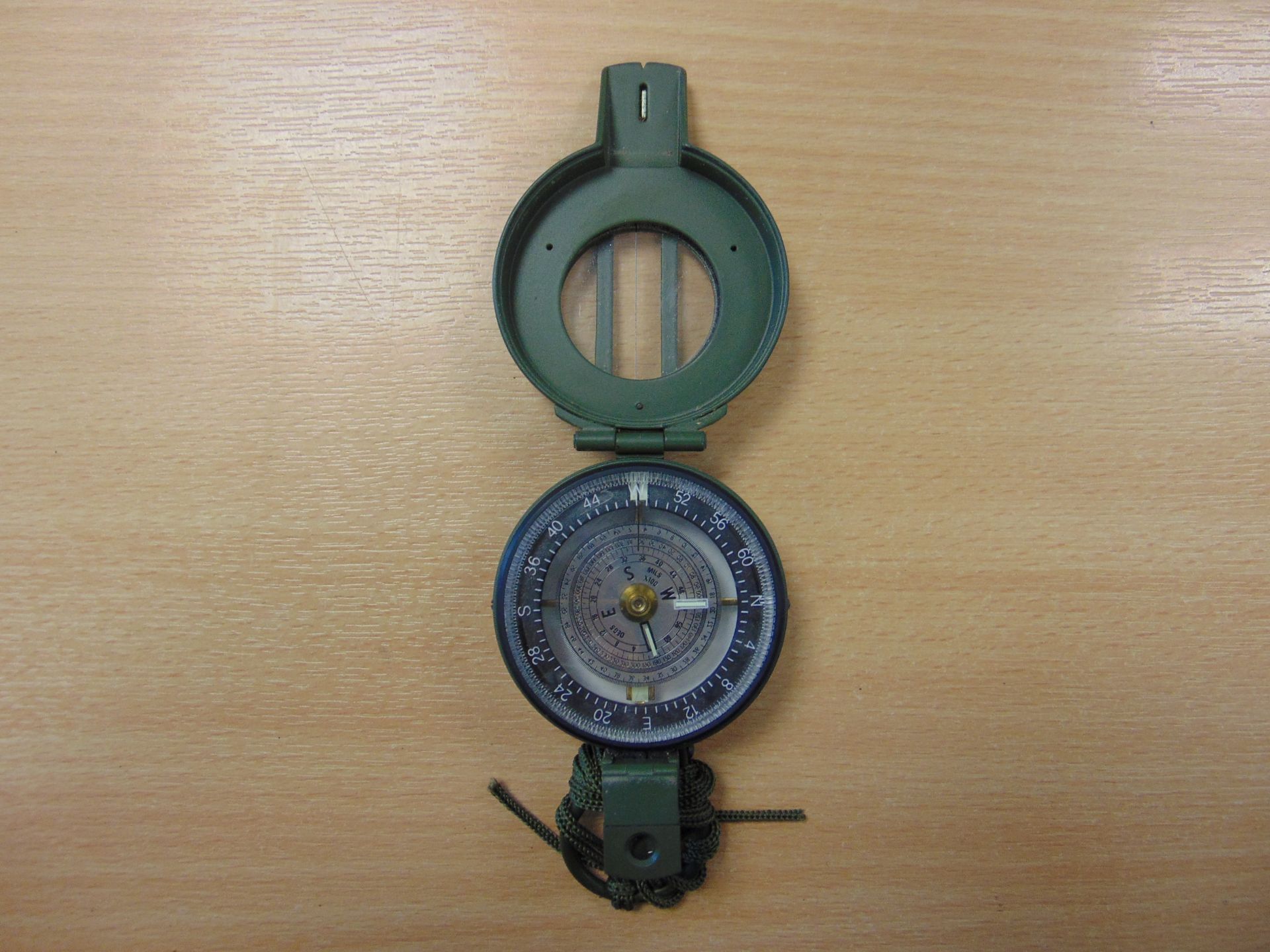 Francis Barker M88 British Army Prismatic Compass in Mils - Image 3 of 9