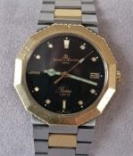 A Baume & Mercier gentleman's quartz wristwatch, reference 4001 038, Riviera 100m