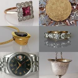 Jewellery, Watches, Silver, Art & Collectibles