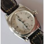 A Rolex Perpetual automatic wristwatch, ref: 2761, circa. 1938 with Arabic numerals, baton markers