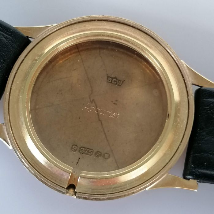 An Accurist 21 Jewel Antimagnetic manual wristwatch in a 9ct gold case, champagne dial, 28mm - Image 5 of 6
