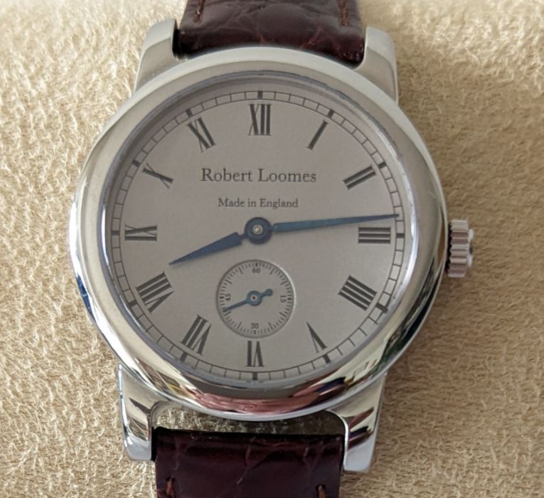 A Robert Loomes 'Robin' limited edition stainless steel gentleman's wristwatch, no 74/100 - Image 2 of 5