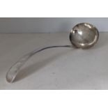 A George V silver soup or punch ladle by James Deakin & Sons, Sheffield, 1923, 277g