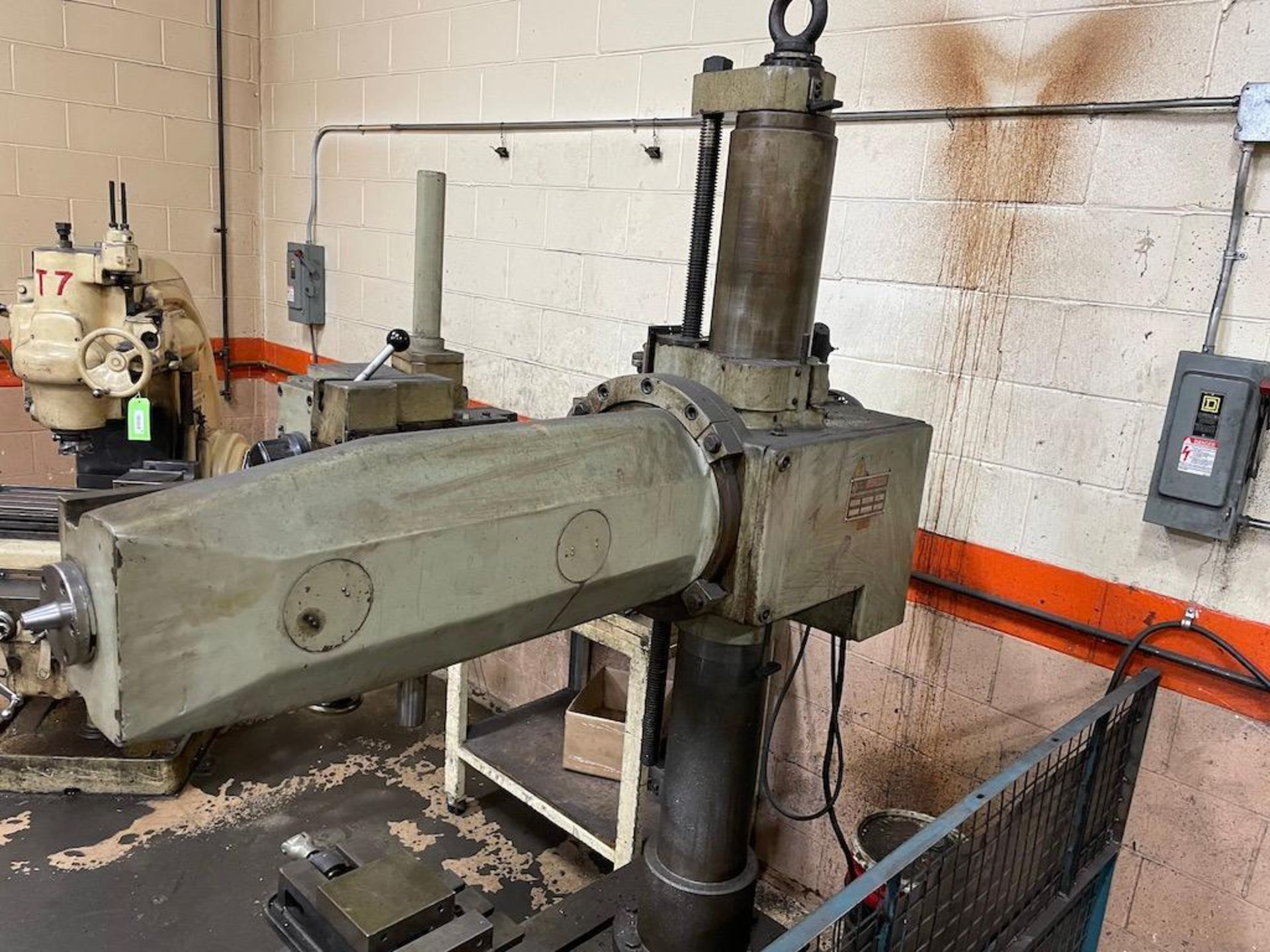 STANKO 2' RADIAL DRILL MODEL 2K52, 63-1600 RPM, BOX TABLE, SN 618 [EXCLUSIVE RIGGING FEE OF $ 495 WI - Image 6 of 7