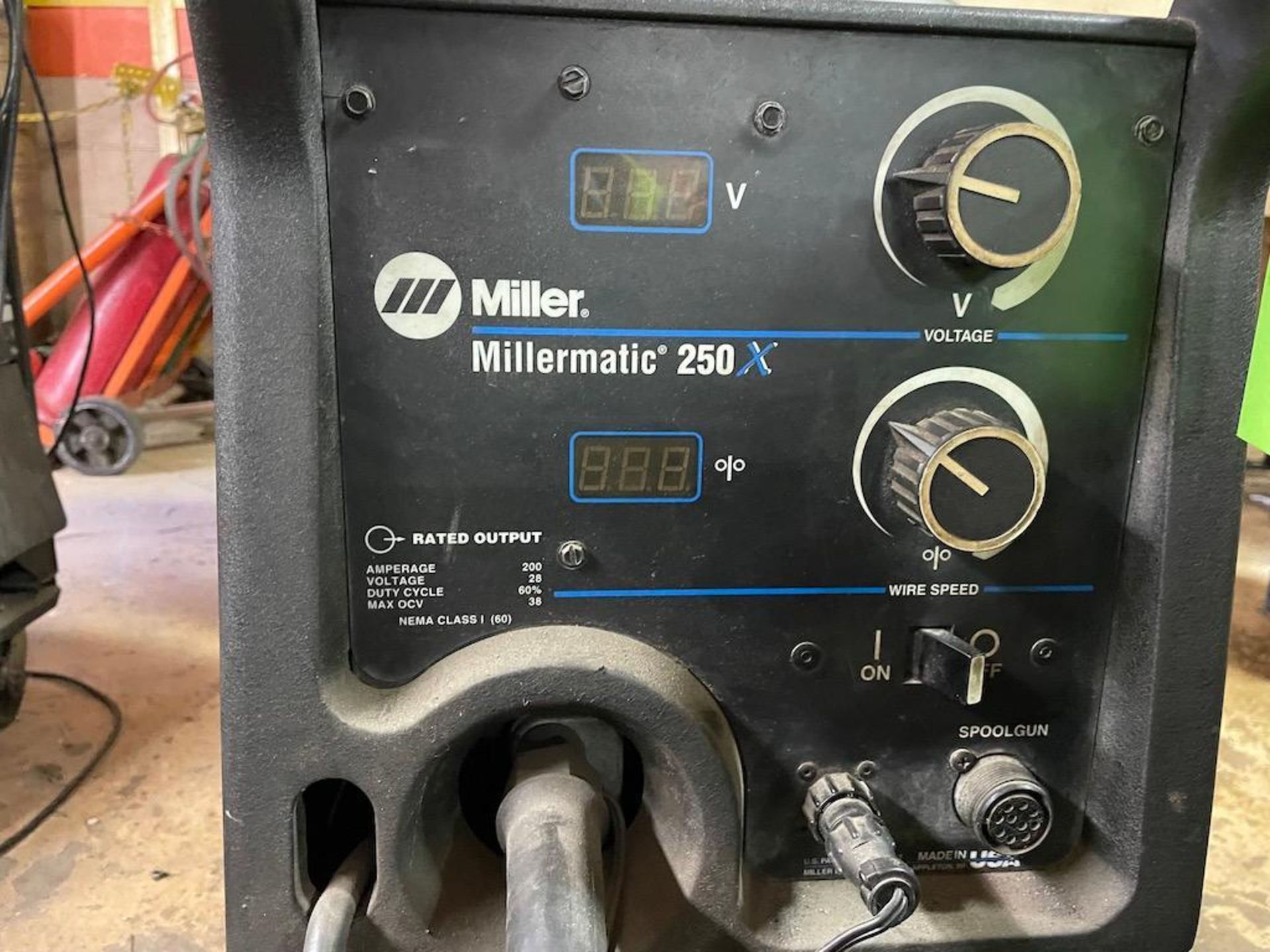 MILLER MILLERMATIC 250 WELDER, DRO (EXLCLUDES TANK) - Image 3 of 3