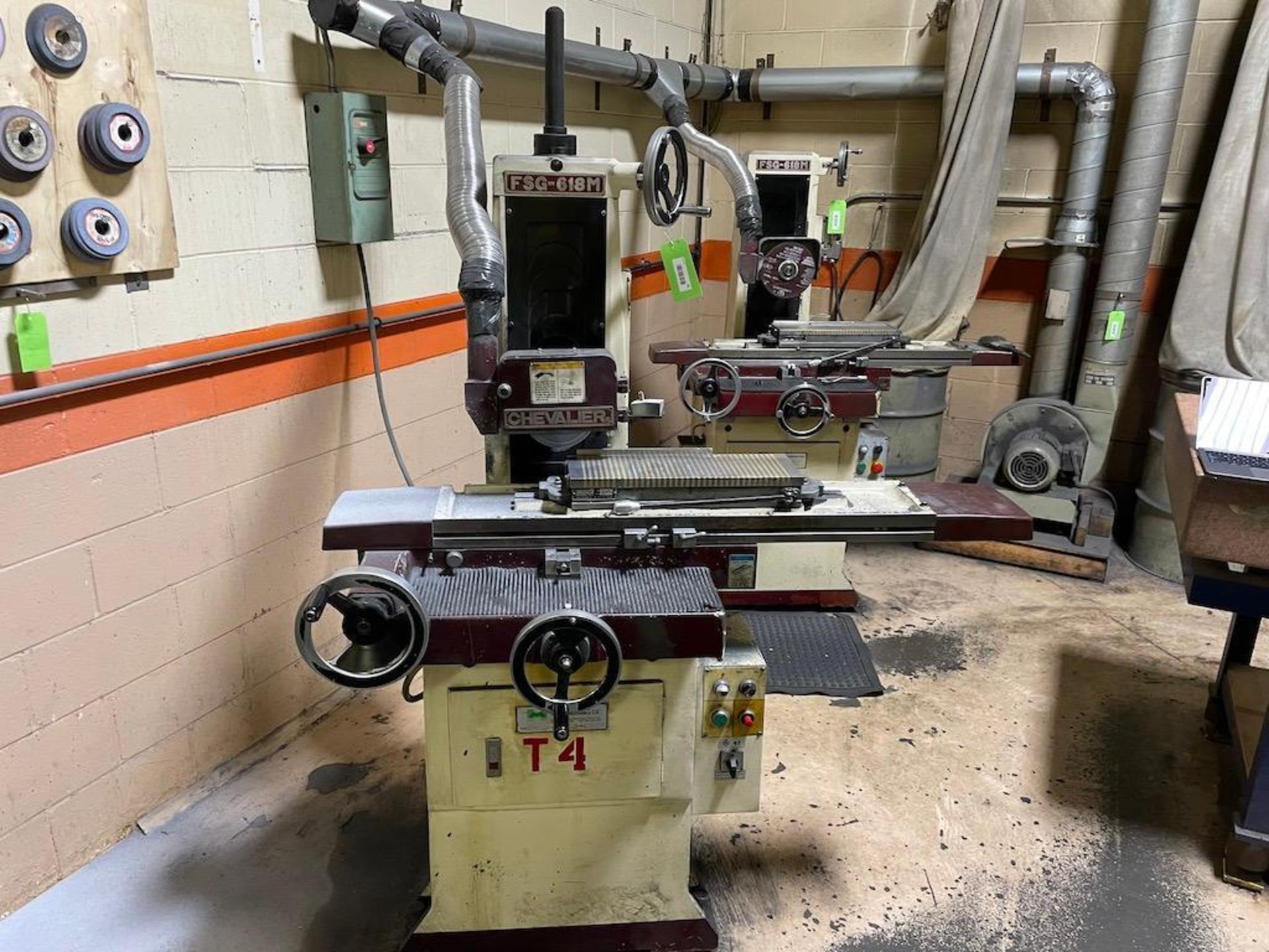 CHEVALIER FSG-618M SURFACE GRINDER, 6" X 18", 2 HP, SN A3884038 [EXCLUSIVE RIGGING FEE OF $ 475 WILL