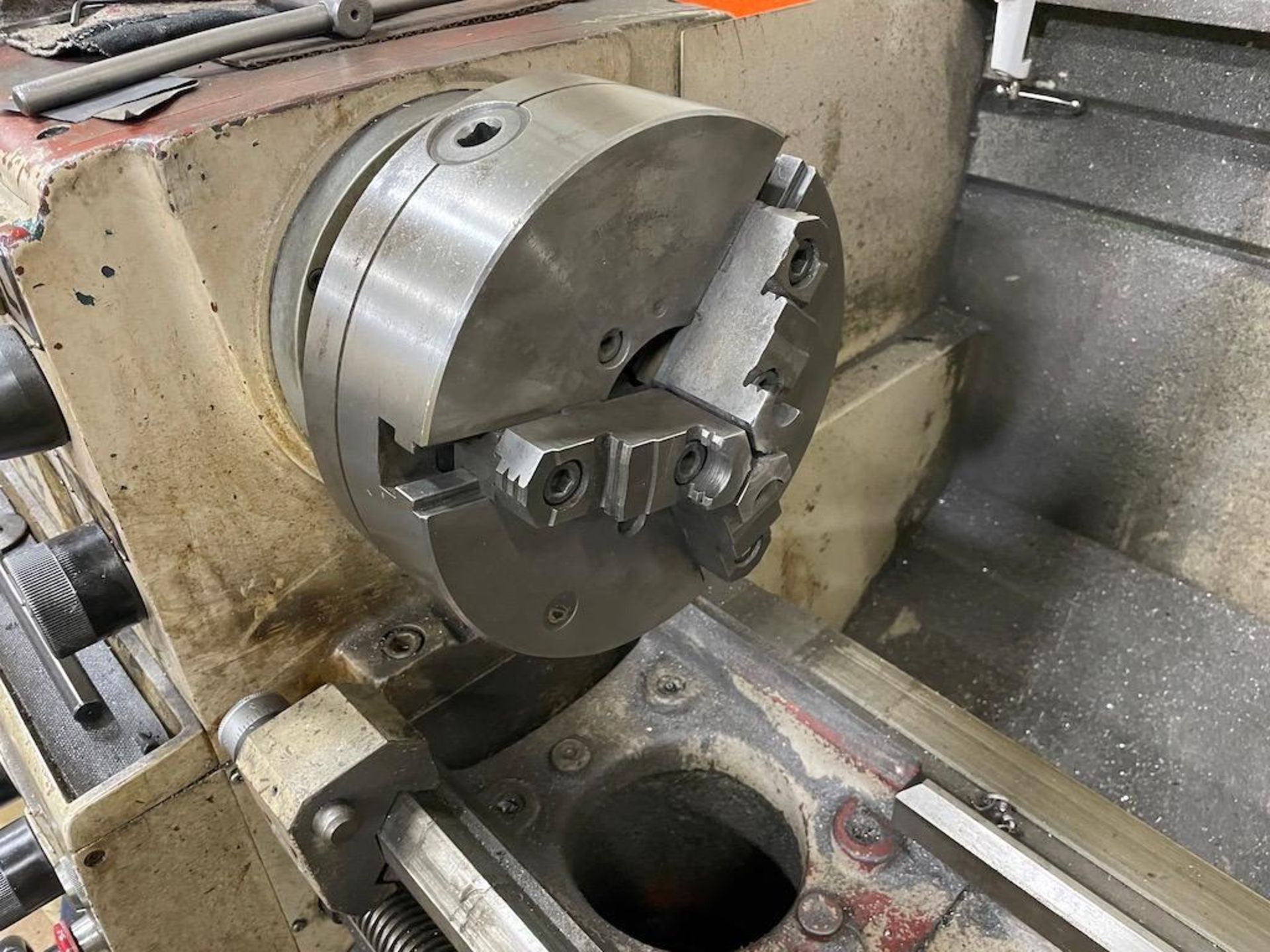 MICROWEILY LATHE MODEL TY-1845S, 9" 3 JAW CHUCK, 70-1600 RPM, TAILSTOCK, STEADY REST, KOPFER GS 2 B - Image 2 of 6