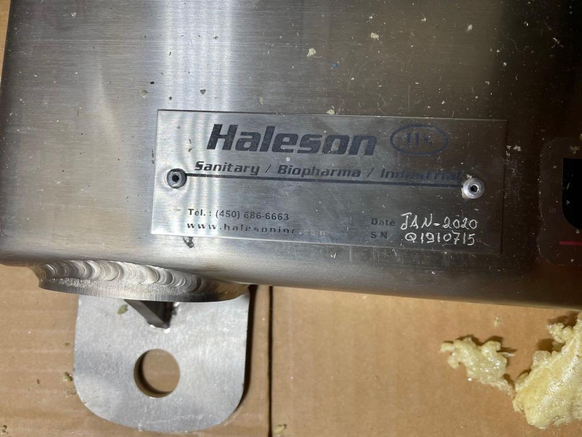 2020 GRUNDFOS UNIBLOC POSITIVE DISPLACEMENT PUMP, HALESON SANITARY BIOPHARMA INDUSTRIAL, SN Q1910715 - Image 2 of 3