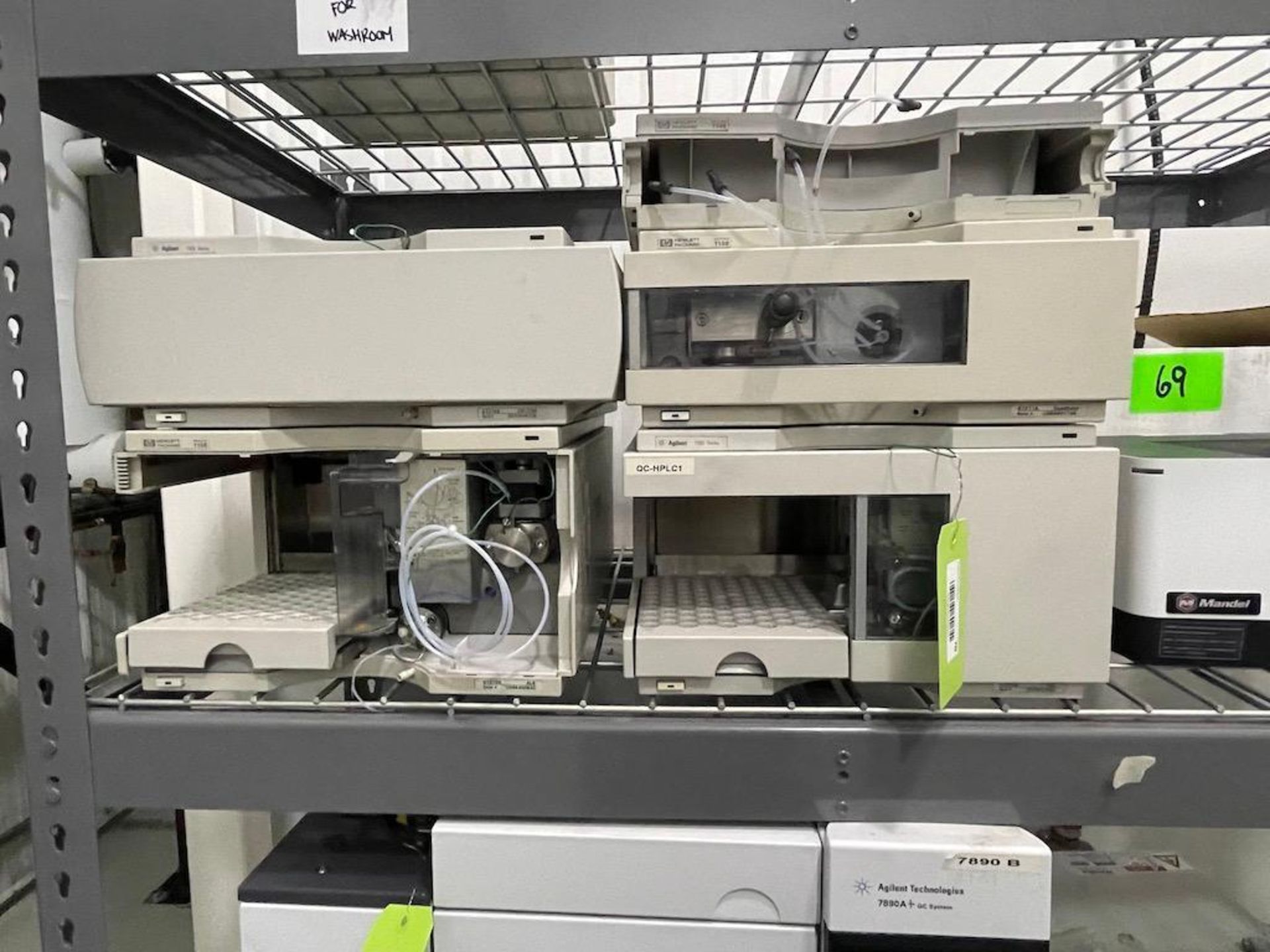 AGILENT SERIES 1100 SYSTEM INCLUDING: COLCOMP G1316A SN US64401287, COLCOM G1316A SN DE43648226, ALS - Image 7 of 16