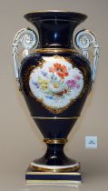 Vase mit feiner naturalistische Bukettmalerei, Meissen